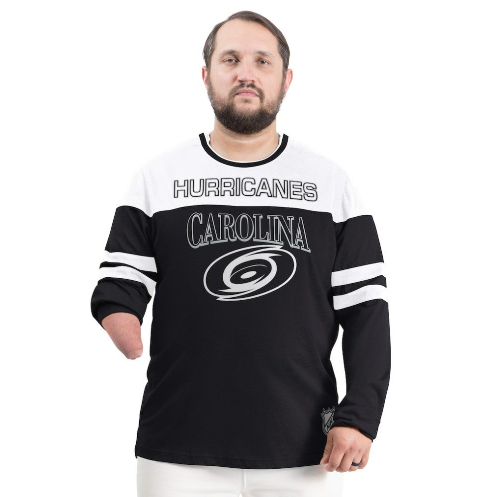 Carolina Hurricanes G-III Sports by Carl Banks Adaptive Wear Outlast Durene Long-Sleeve T-Shirt - Black - NHL