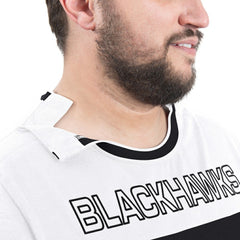 Chicago Blackhawks G-III Sports by Carl Banks Adaptive Wear Outlast Durene Long-Sleeve T-Shirt - Black - NHL