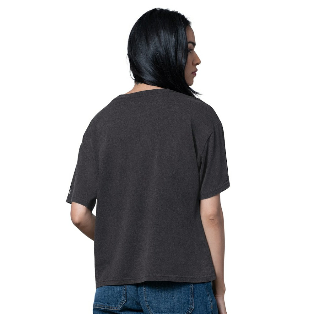 Los Angeles Kings Starter Women's Oversized Hall of Fame T-Shirt - Heather Black - NHL