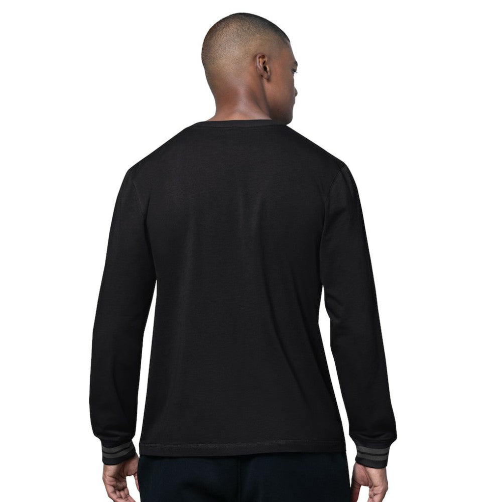 Boston Bruins Starter Field Long Sleeve T-Shirt - Black - NHL