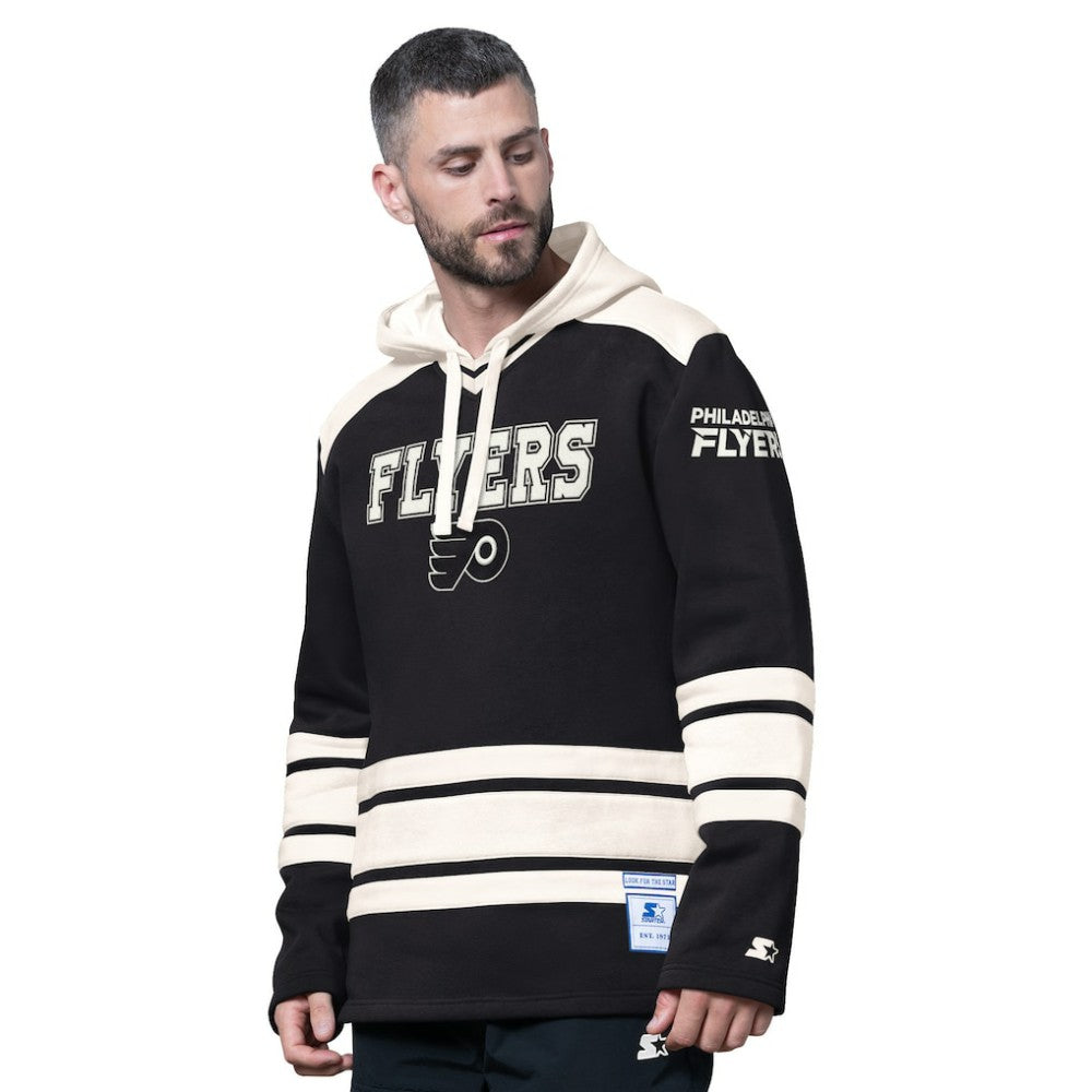 Philadelphia Flyers Starter Slapshot Fashion Hoodie - Black - NHL