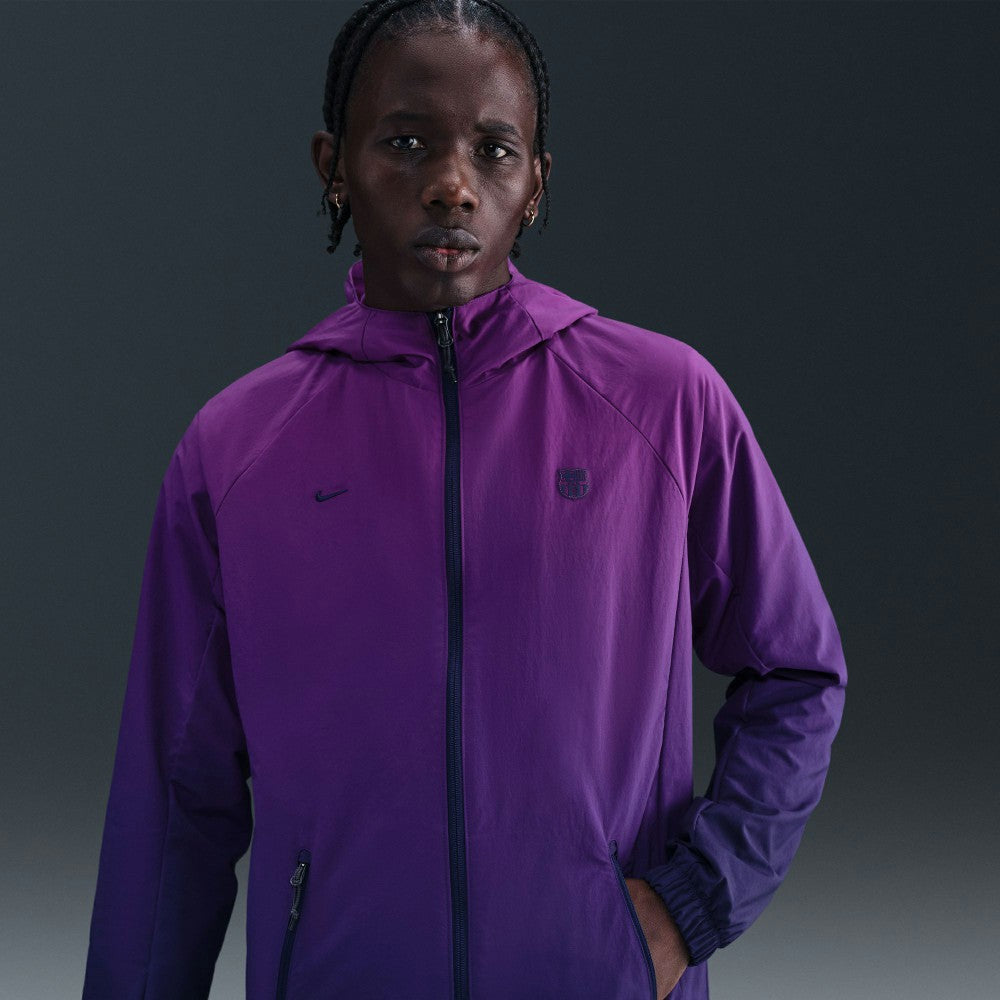 Barcelona AWF Woven Full-Zip Jacket Purple | Nike Online