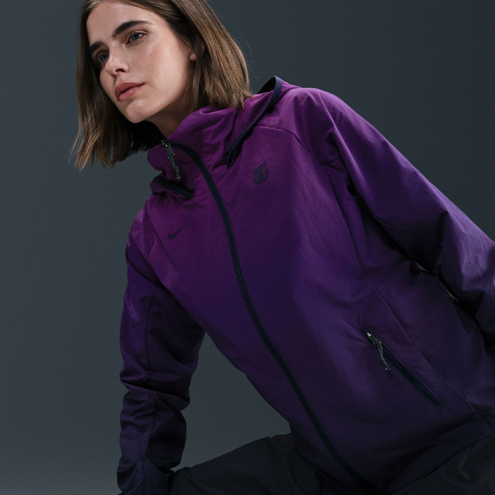 Barcelona Women's AWF Woven Full-Zip Jacket Purple | Nike discount