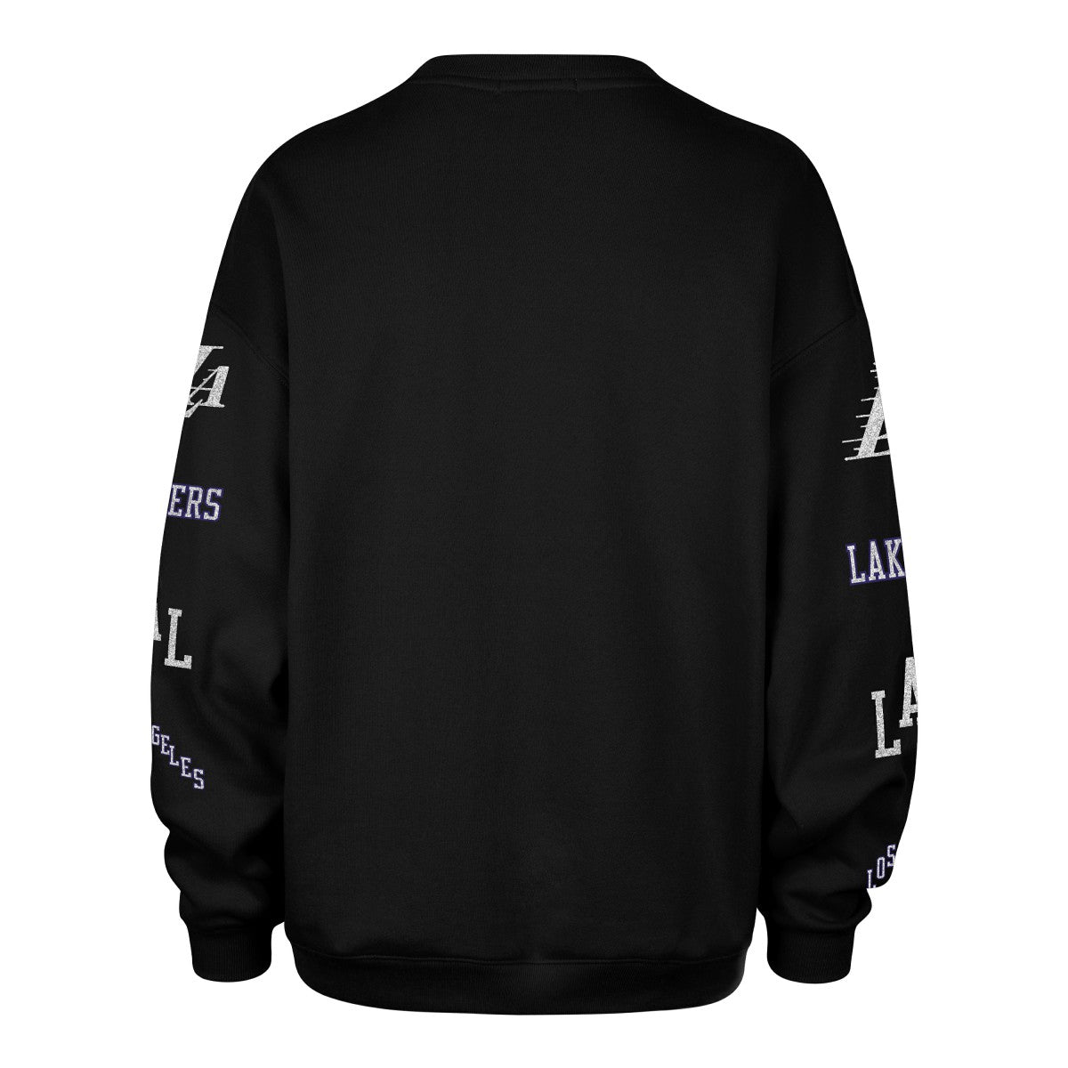 Los Angeles Lakers '47 Women's 2025/26 City Edition Go Big Oversized Sweatshirt Black - NBA