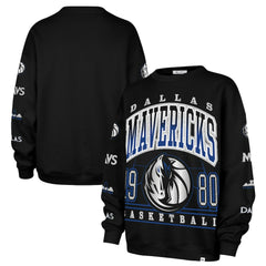 Dallas Mavericks '47 Women's 2025/26 City Edition Go Big Oversized Sweatshirt Black - NBA