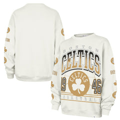 Boston Celtics '47 Women's 2025/26 City Edition Go Big Oversized Sweatshirt Natural - NBA
