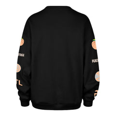 Atlanta Hawks '47 Women's 2025/26 City Edition Go Big Oversized Sweatshirt Black - NBA