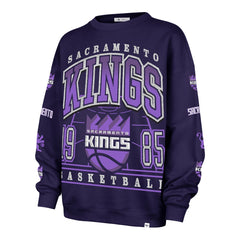 Sacramento Kings '47 Women's 2025/26 City Edition Go Big Oversized Sweatshirt Purple - NBA