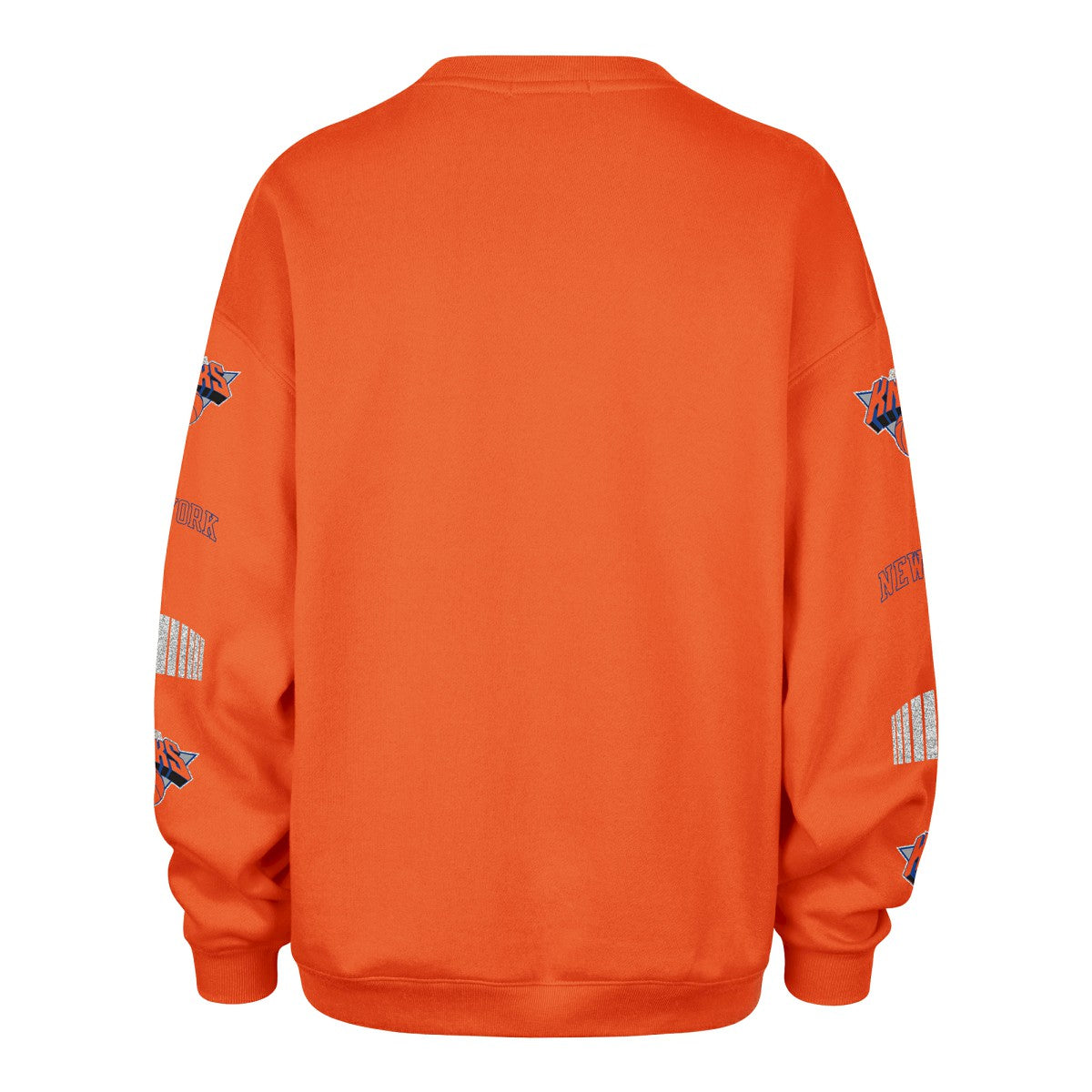 New York Knicks '47 Women's 2025/26 City Edition Go Big Oversized Sweatshirt Orange - NBA