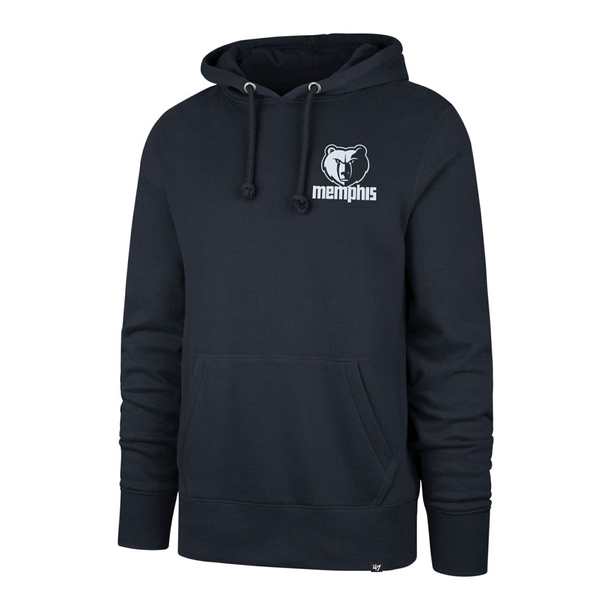 Memphis Grizzlies '47 2025/26 City Edition Jab Step Headline Hoodie Navy - NBA