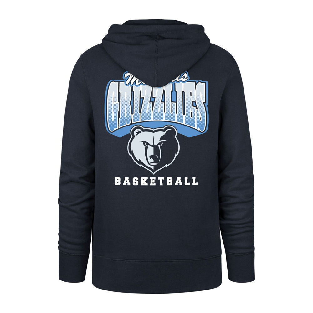 Memphis Grizzlies '47 2025/26 City Edition Jab Step Headline Hoodie Navy - NBA