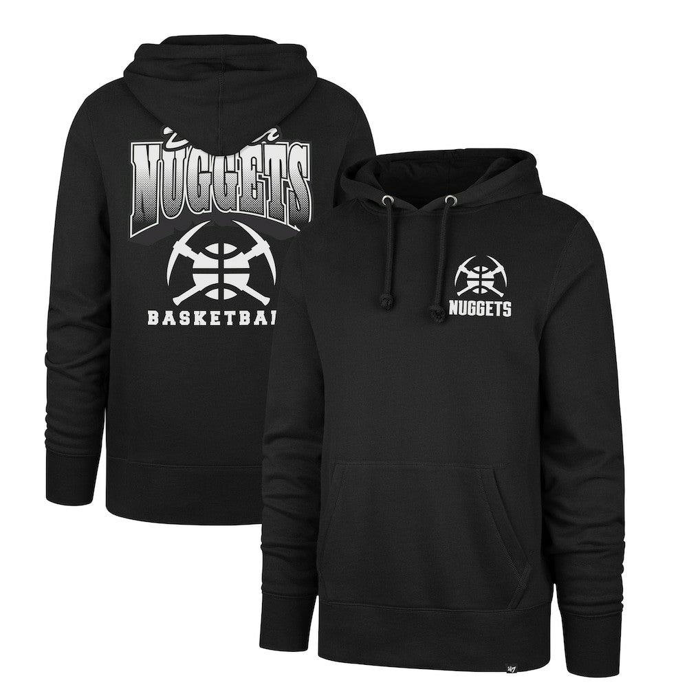 Denver Nuggets '47 2025/26 City Edition Jab Step Headline Hoodie Black - NBA