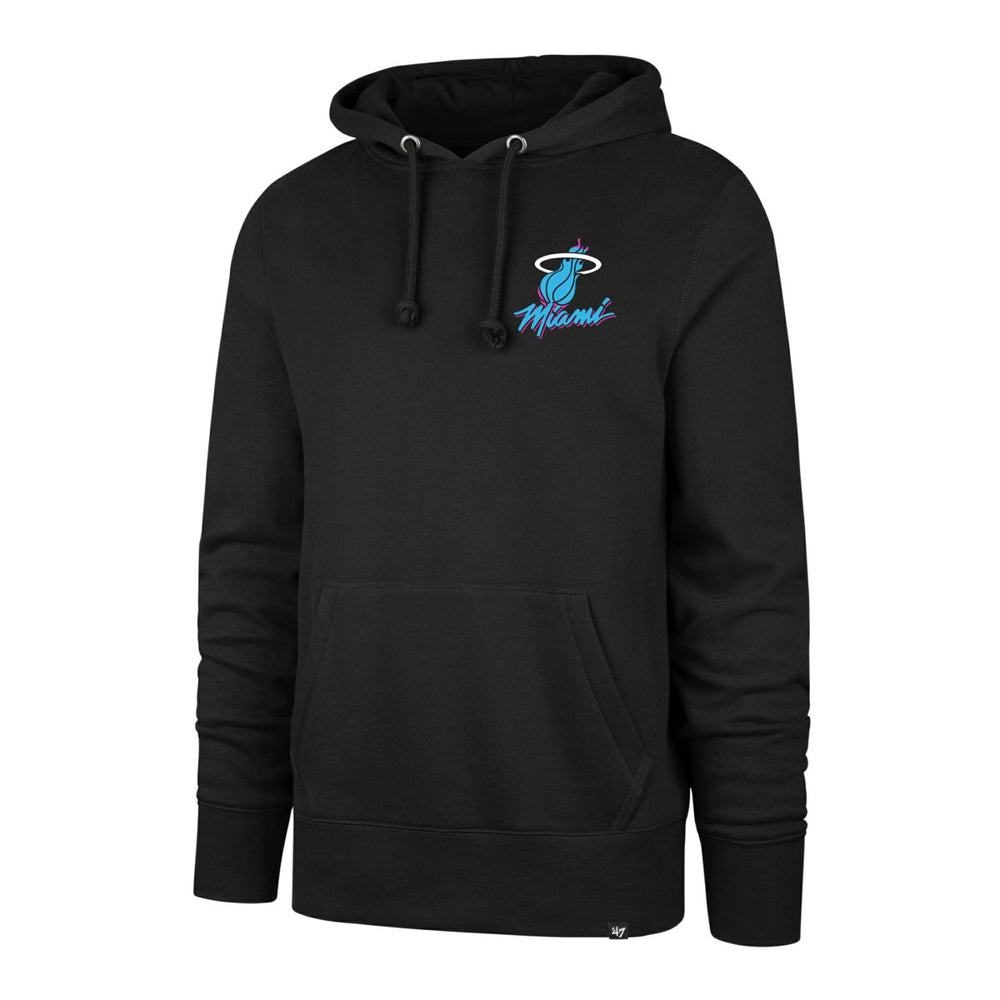 Miami Heat '47 2025/26 City Edition Jab Step Headline Hoodie Black - NBA