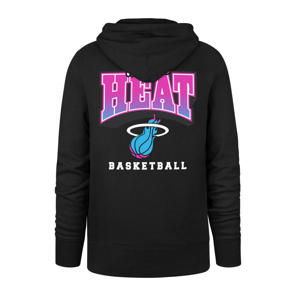 Miami Heat '47 2025/26 City Edition Jab Step Headline Hoodie Black - NBA