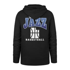 Utah Jazz '47 2025/26 City Edition Jab Step Headline Hoodie Black - NBA