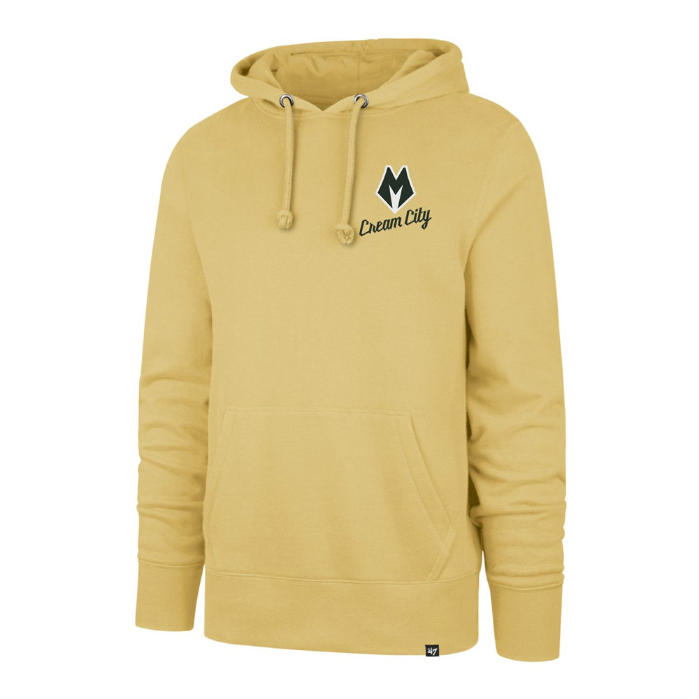 Milwaukee Bucks '47 2025/26 City Edition Jab Step Headline Hoodie Gold - NBA