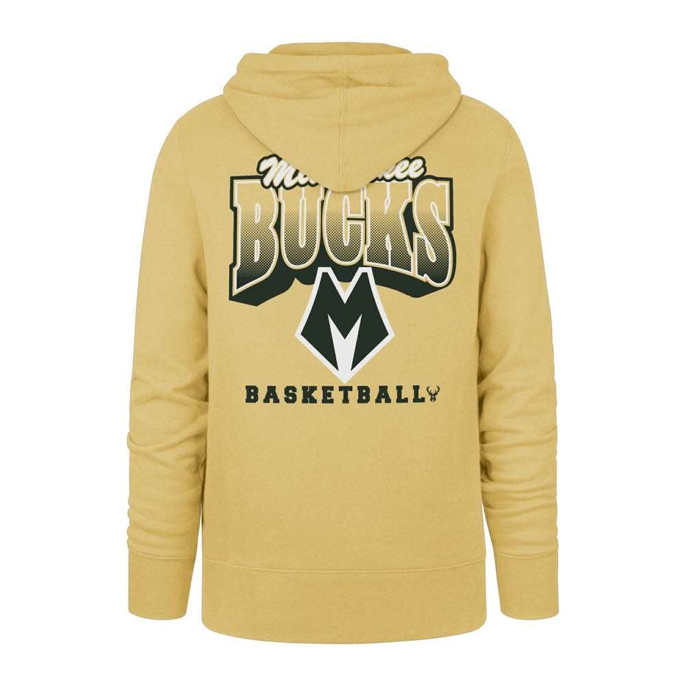 Milwaukee Bucks '47 2025/26 City Edition Jab Step Headline Hoodie Gold - NBA