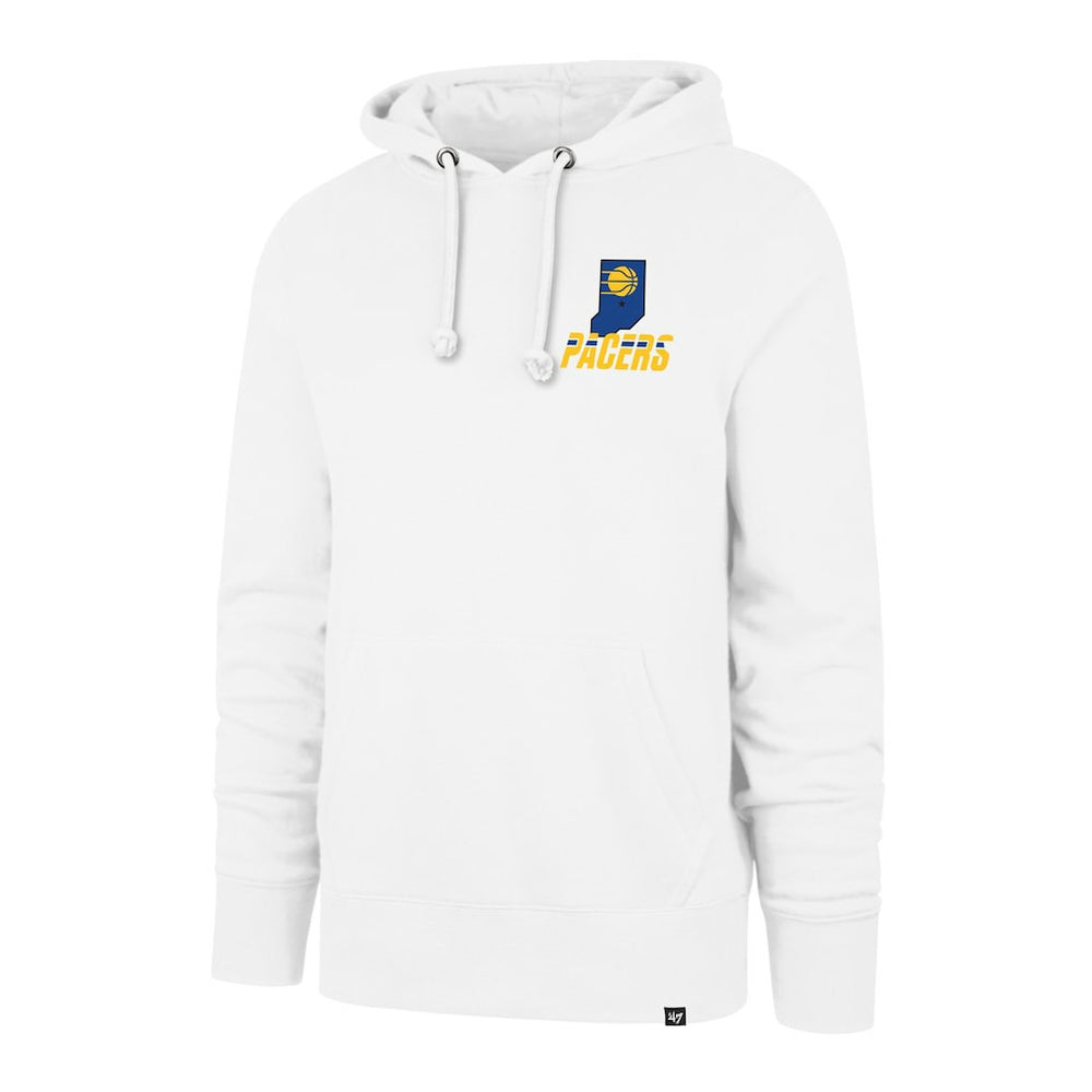 Indiana Pacers '47 2025/26 City Edition Jab Step Headline Hoodie White - NBA