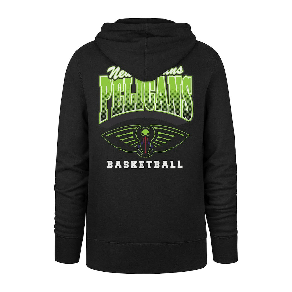New Orleans Pelicans '47 2025/26 City Edition Jab Step Headline Hoodie Black - NBA