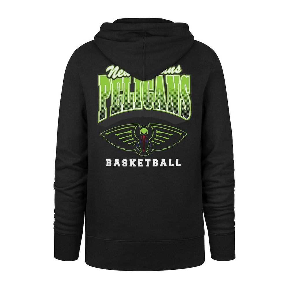 New Orleans Pelicans '47 2025/26 City Edition Jab Step Headline Hoodie Black - NBA