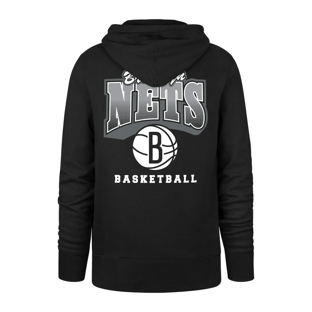 Brooklyn Nets '47 2025/26 City Edition Jab Step Headline Hoodie Black - NBA