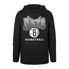 Brooklyn Nets '47 2025/26 City Edition Jab Step Headline Hoodie Black - NBA
