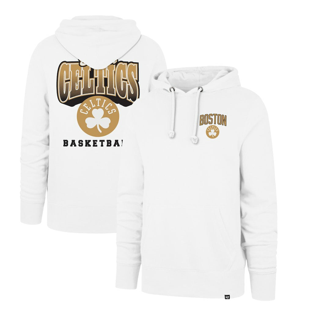 Boston Celtics '47 2025/26 City Edition Jab Step Headline Hoodie White - NBA