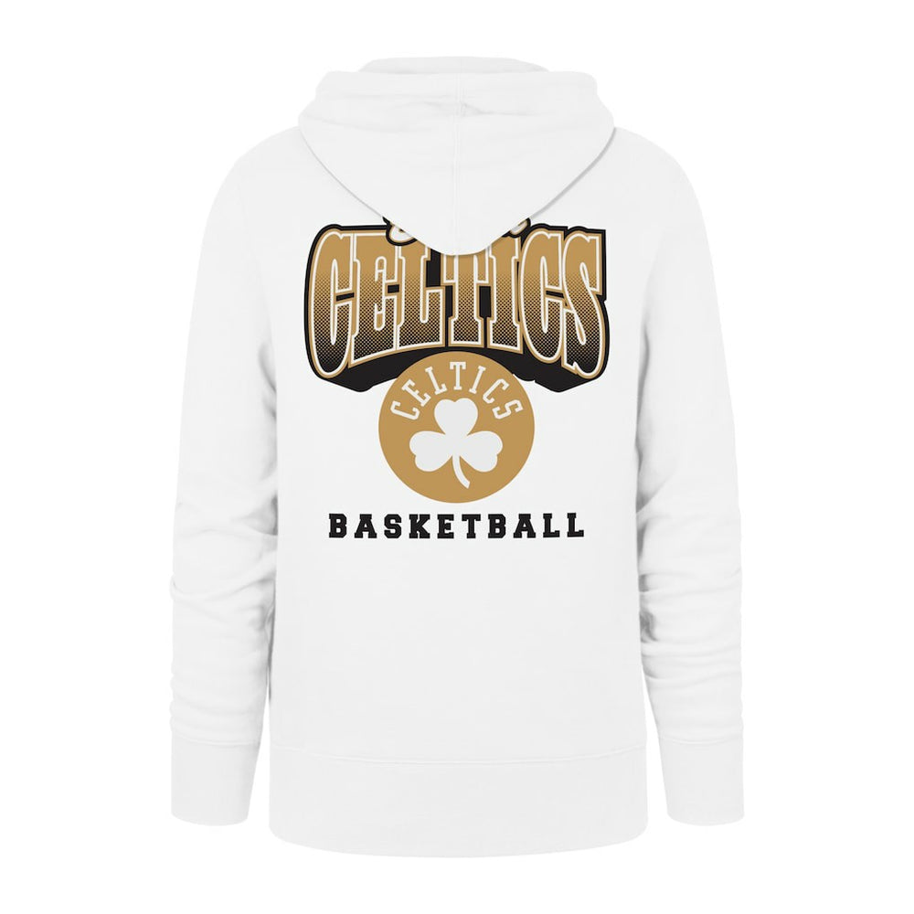 Boston Celtics '47 2025/26 City Edition Jab Step Headline Hoodie White - NBA