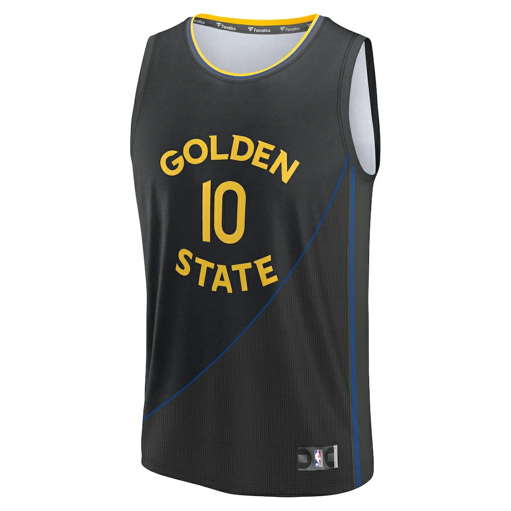 Jimmy Butler III Golden State Warriors Fast Break Replica Player Jersey Statement Editi- Black - NBA