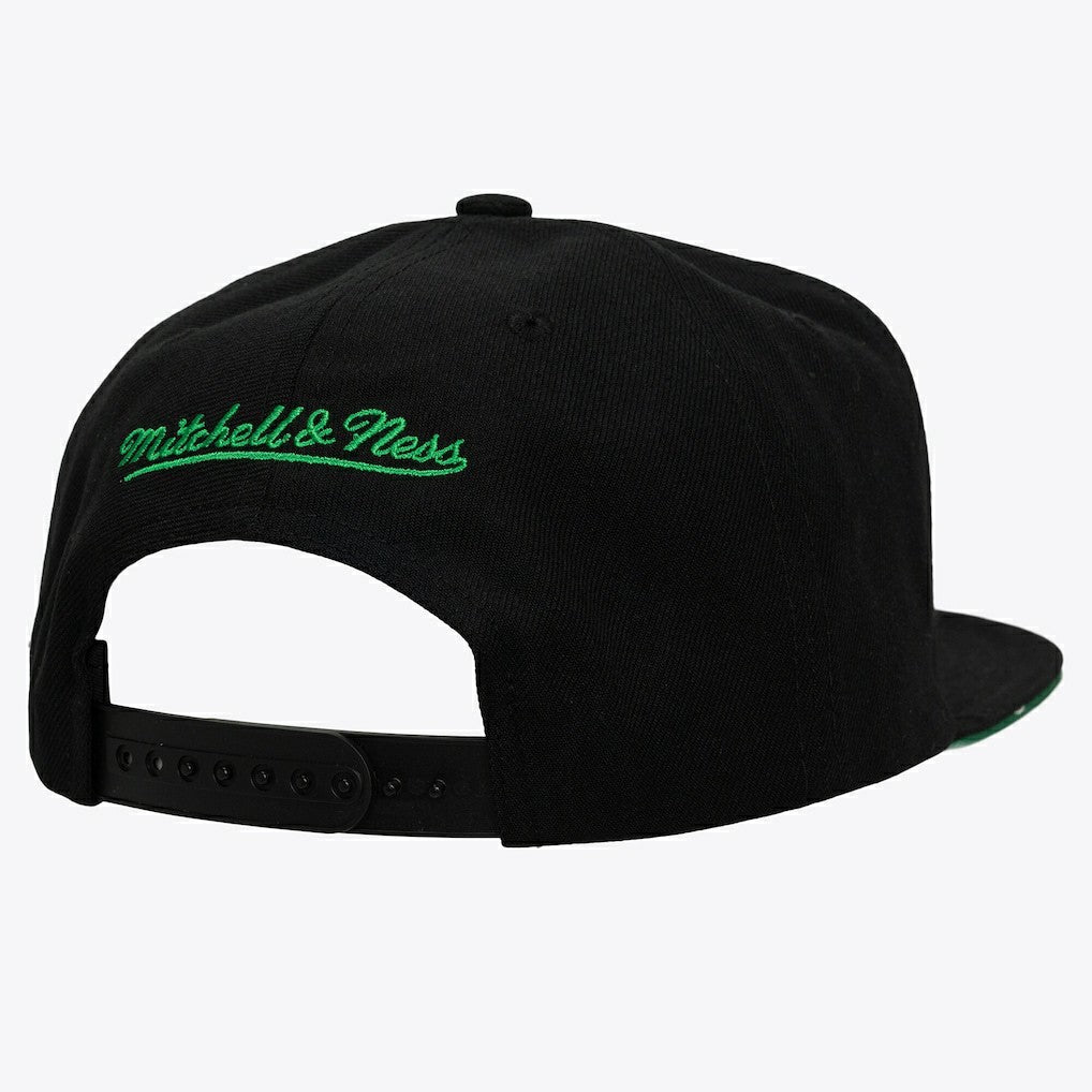 Boston Celtics Color Pop Snapback Hat Kelly Green/Black - NBA