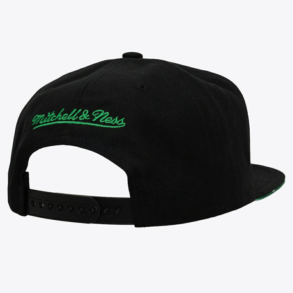 Boston Celtics Color Pop Snapback Hat Kelly Green/Black - NBA