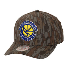 Golden State Warriors Hidden Pro-Crown Adjustable Hat Camo - NBA
