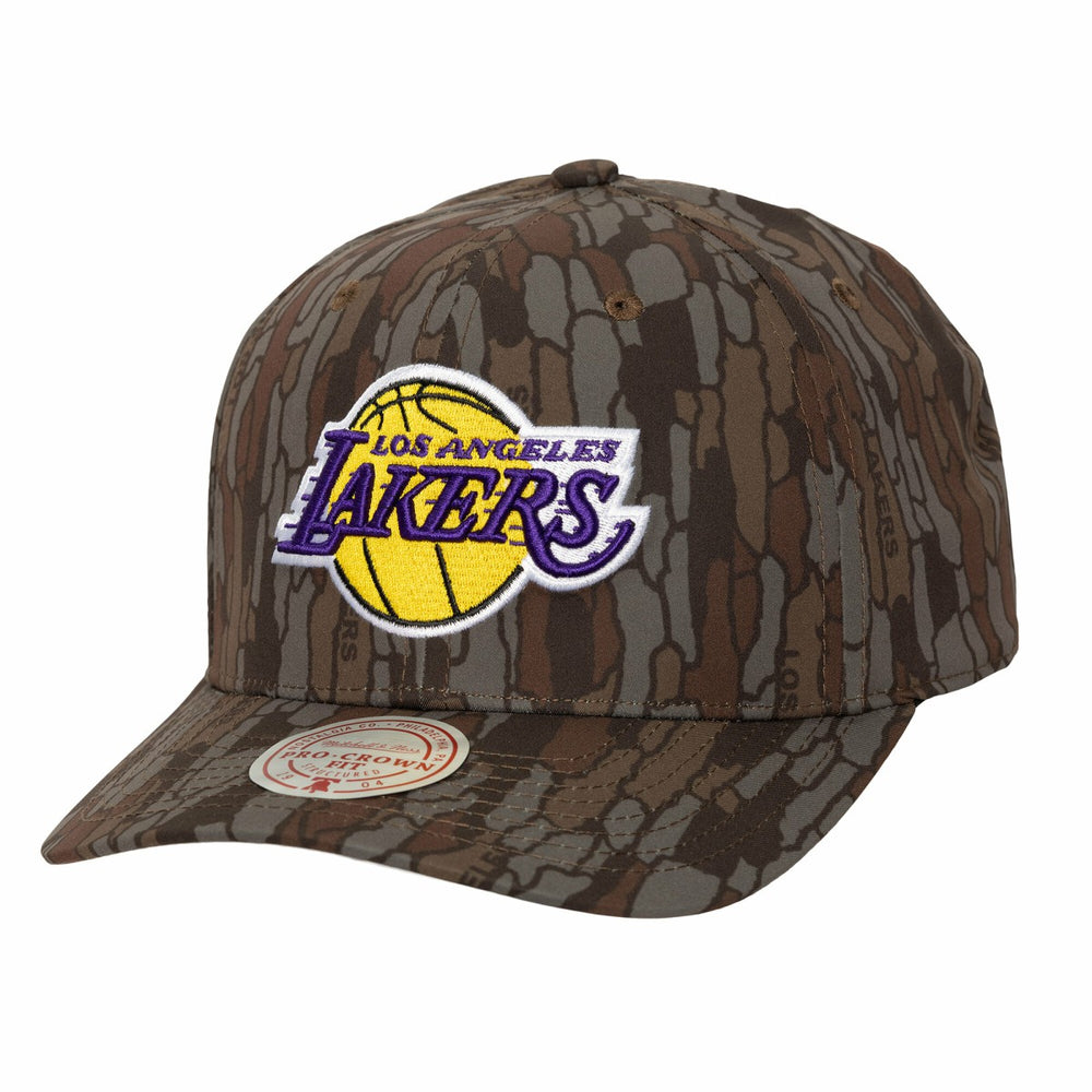 Los Angeles Lakers Hidden Pro-Crown Adjustable Hat Camo - NBA