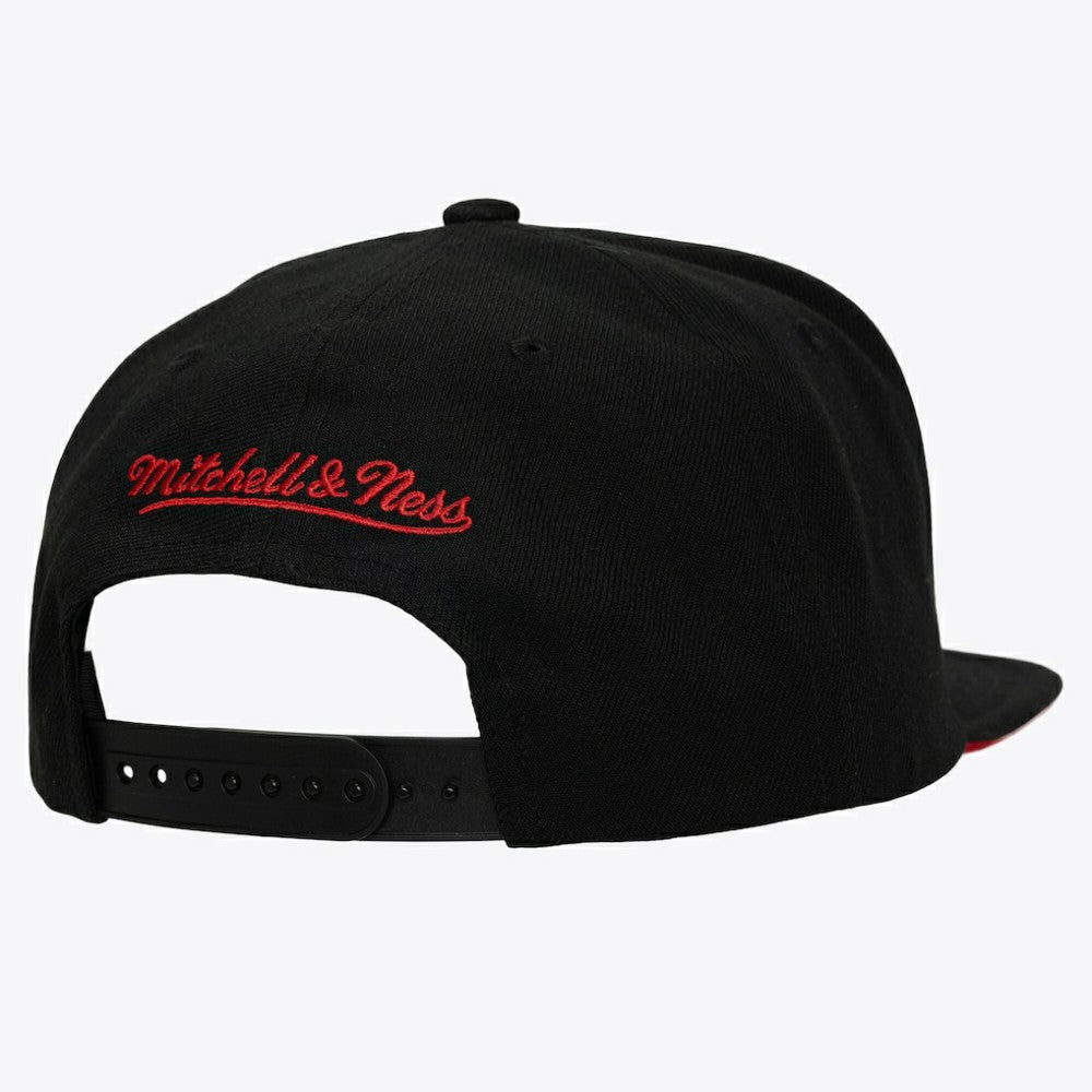 New Jersey Devils Mitchell & Ness Color Pop Snapback Hat - Red/Black - NHL