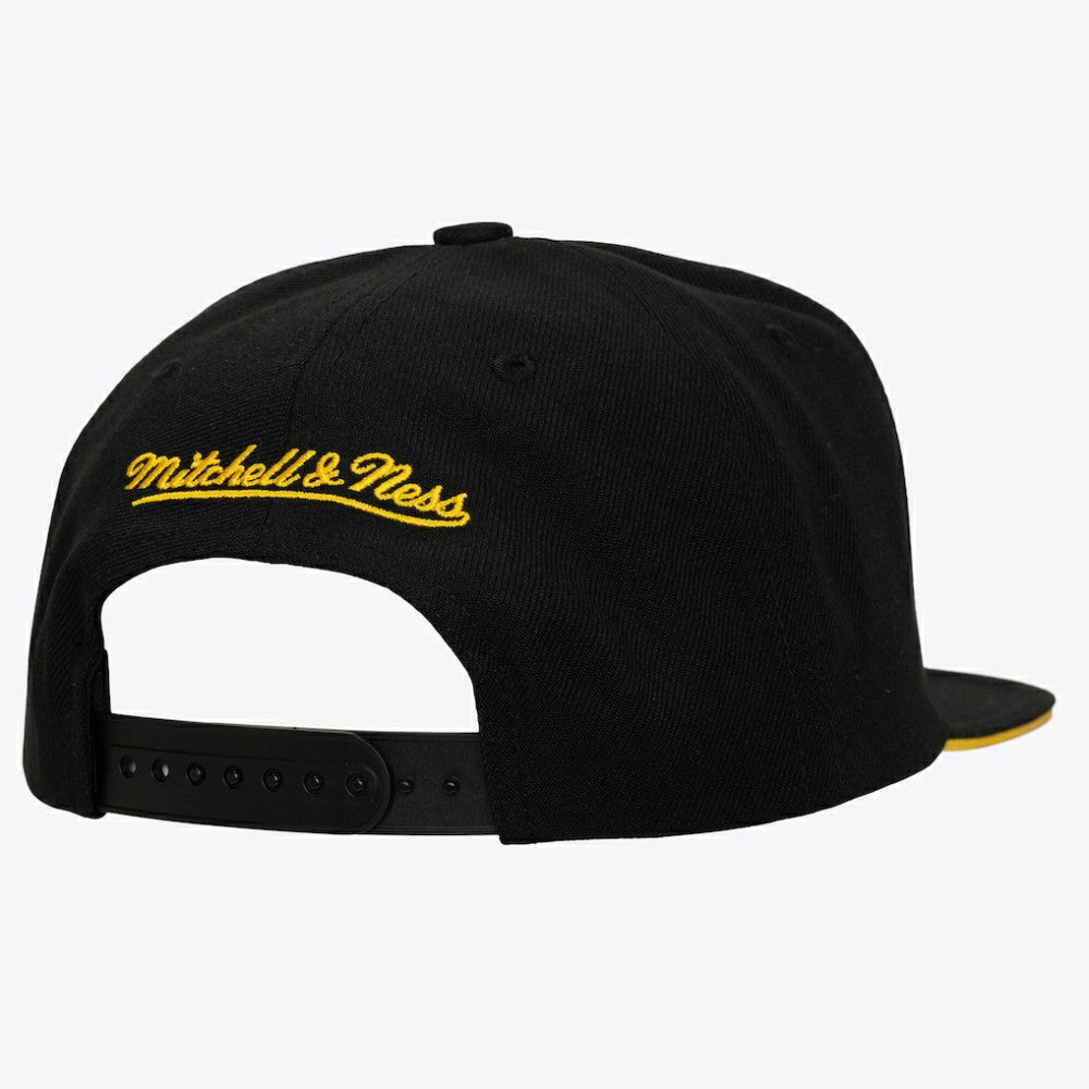 Boston Bruins Mitchell & Ness Color Pop Snapback Hat - Gold/Black - NHL