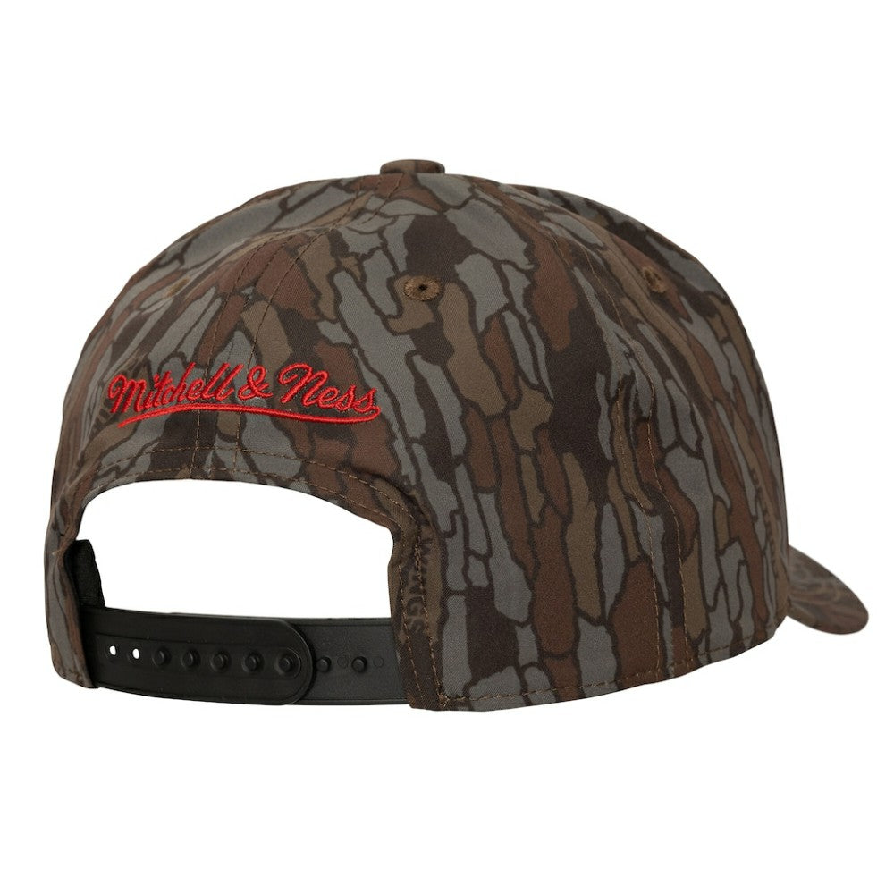 Detroit Red Wings Mitchell & Ness Hidden Camo Pro Crown Adjustable Hat - Camo - NHL