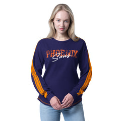 Phoenix Suns G-III 4Her by Carl Banks Women's Advantage Tri-Blend Long Sleeve T-Shirt Purple - NBA