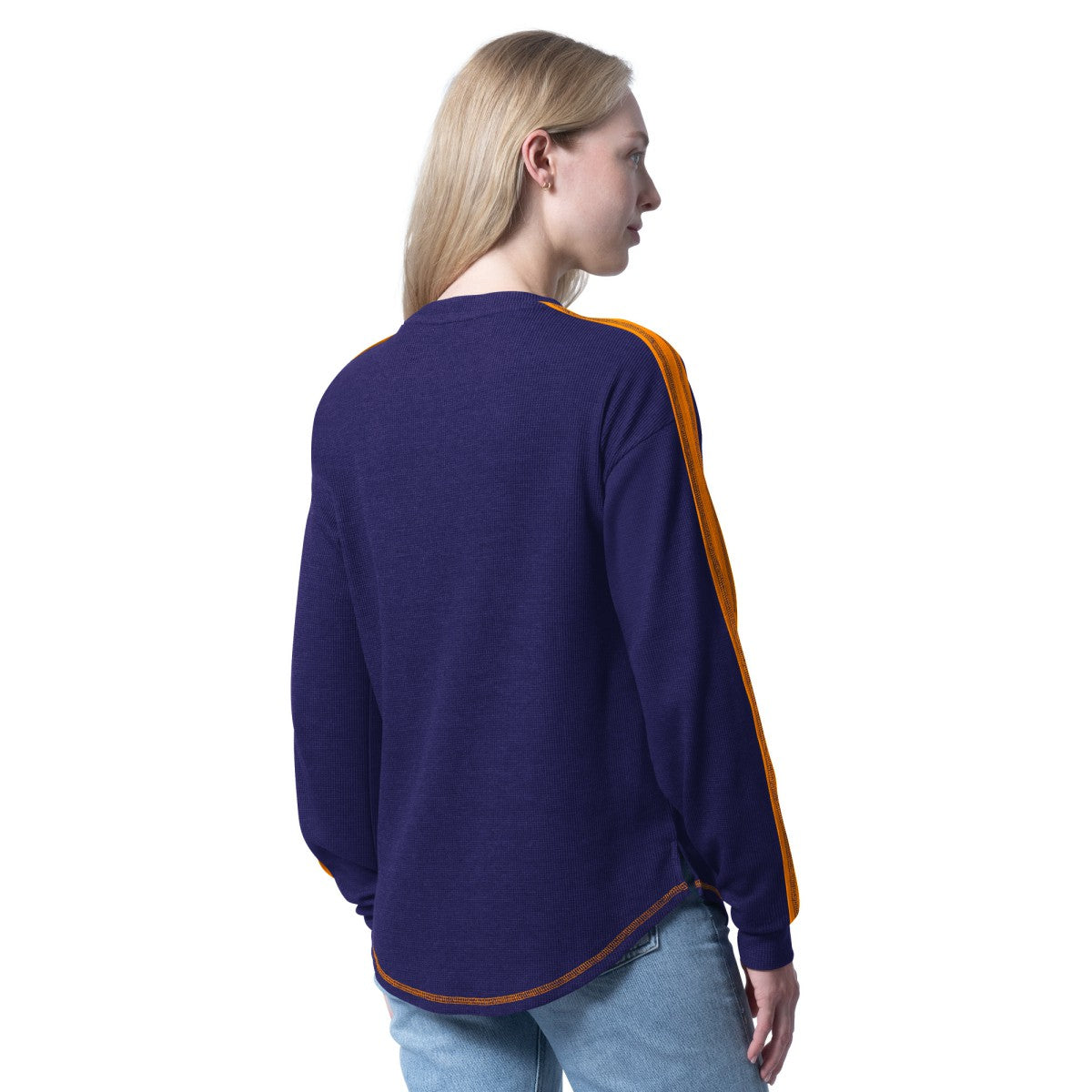 Phoenix Suns G-III 4Her by Carl Banks Women's Advantage Tri-Blend Long Sleeve T-Shirt Purple - NBA