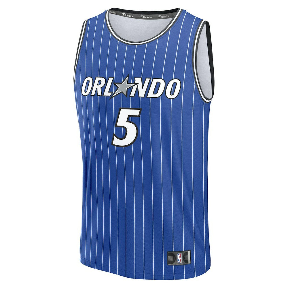 Paolo Banchero Orlando Magic Fast Break Replica Player Jersey Icon Edition Blue - NBA