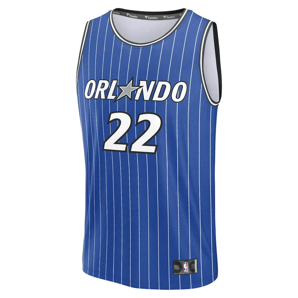 Franz Wagner Orlando Magic Fast Break Replica Player Jersey Icon Edition Blue - NBA