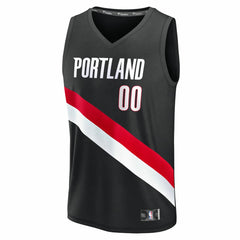 Scoot Henderson Portland Trail Blazers Youth Fast Break Replica Player Jersey Icon Edition Black - NBA