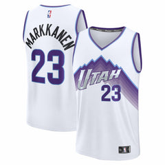 Lauri Markkanen Utah Jazz Youth Fast Break Replica Jersey Association Edition White - NBA