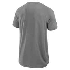 Edmonton Oilers Fanatics 2025 Stanley Cup Playoffs Authentic Pro Rink Performance T-Shirt - Heather Gray - NHL