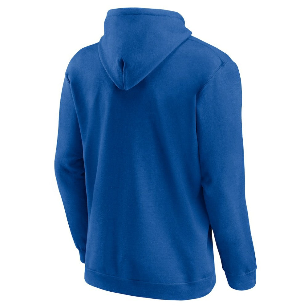 Edmonton Oilers Fanatics 2025 Stanley Cup Playoffs Breakout Fleece Pullover Hoodie - Royal - NHL