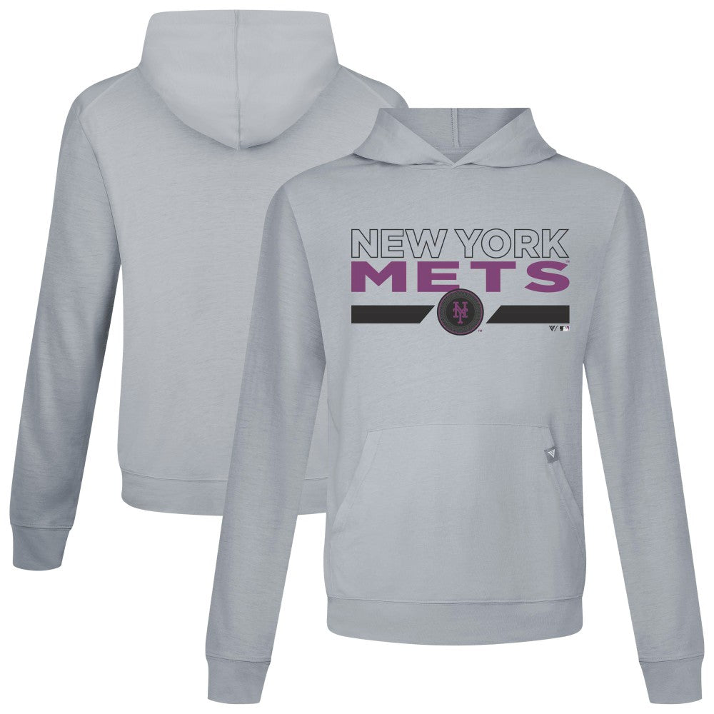 New York Mets Levelwear City Connect Relay No Hitter Pullover Hoodie - MLB