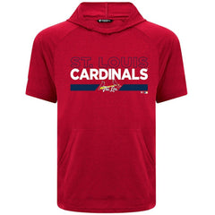 St. Louis Cardinals Levelwear City Connect Phase No Hitter Short Sleeve Pullover Hoodie - MLB
