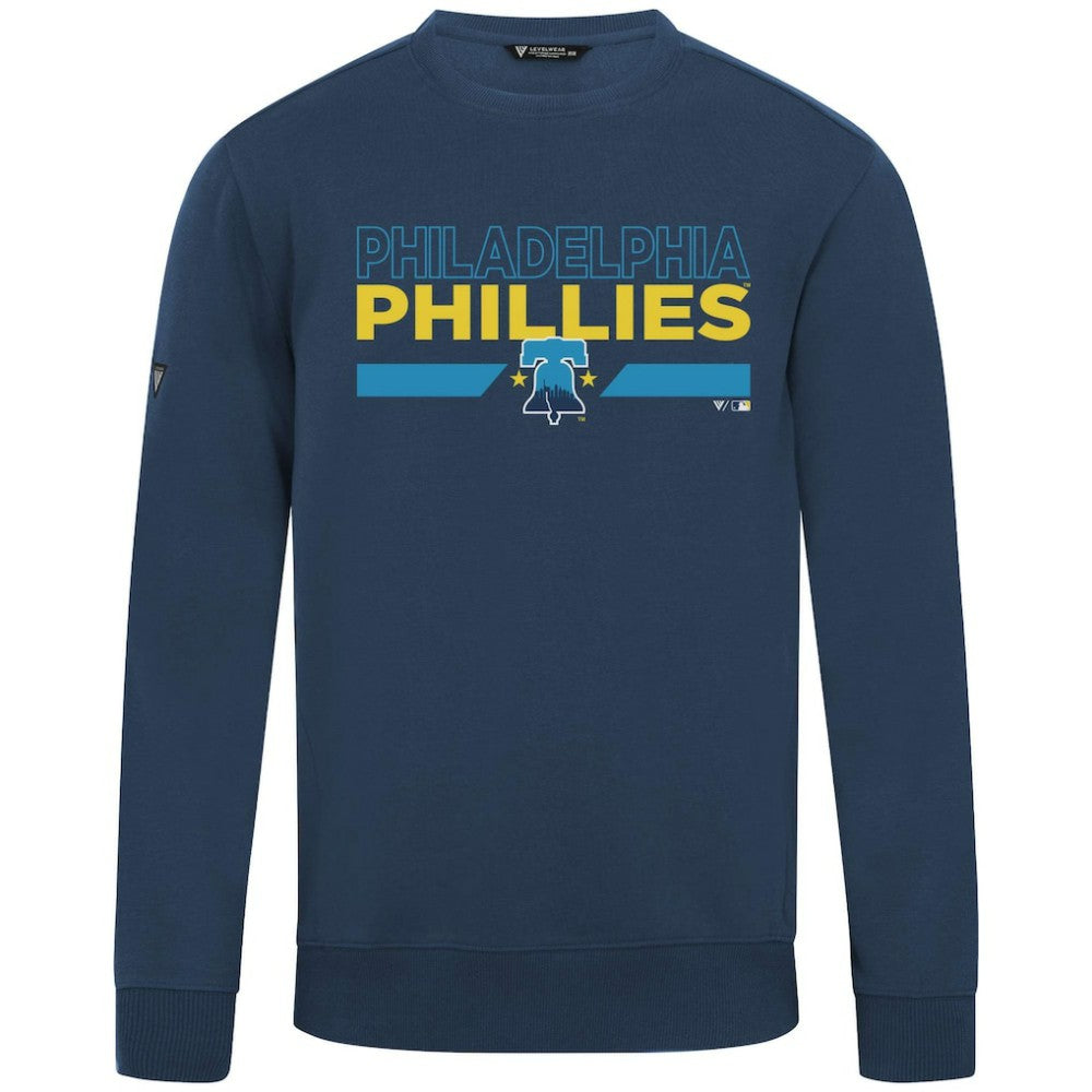 Philadelphia Phillies Levelwear City Connect Zane No Hitter Pullover Sweatshirt - MLB