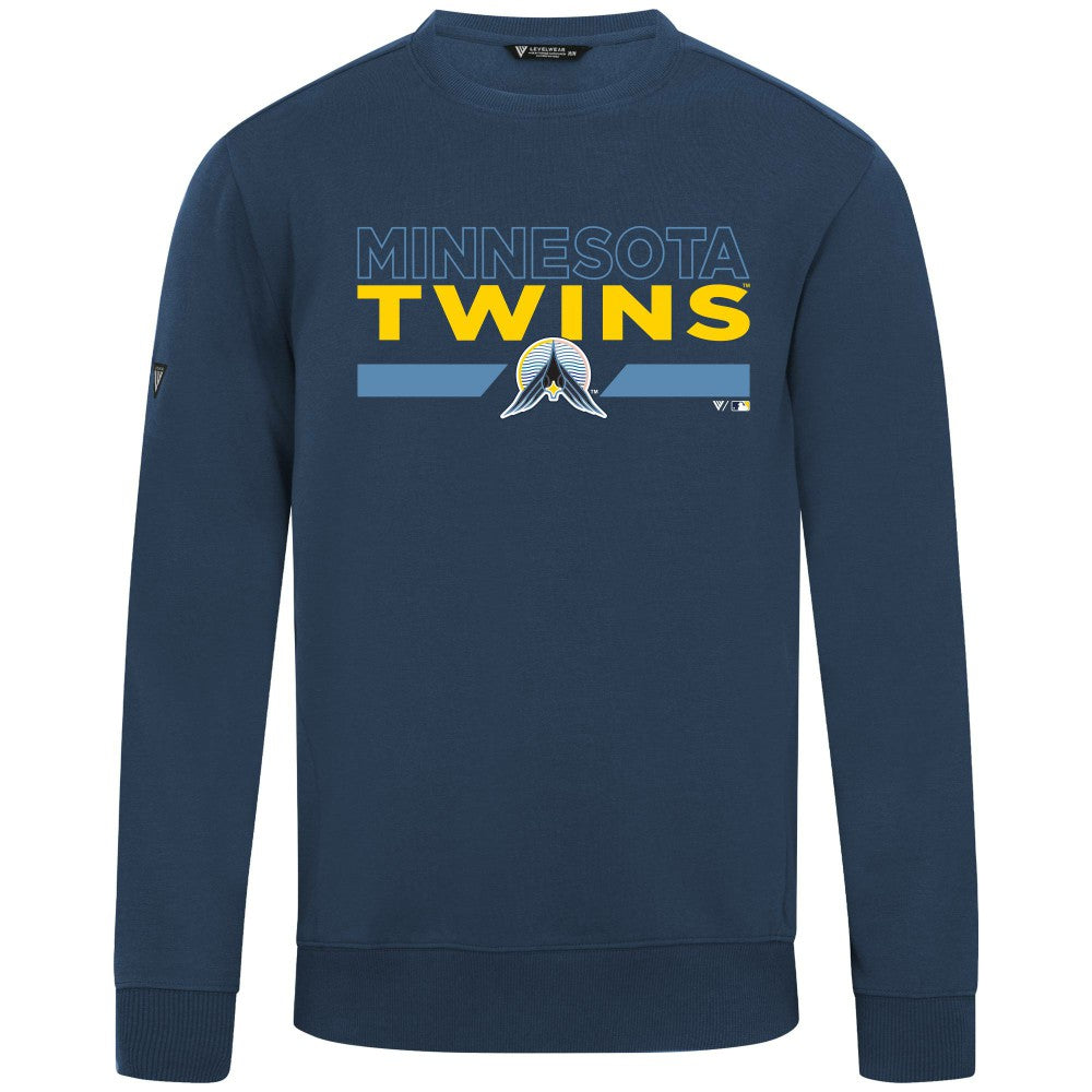 Minnesota Twins Levelwear City Connect Zane No Hitter Pullover Sweatshirt - MLB