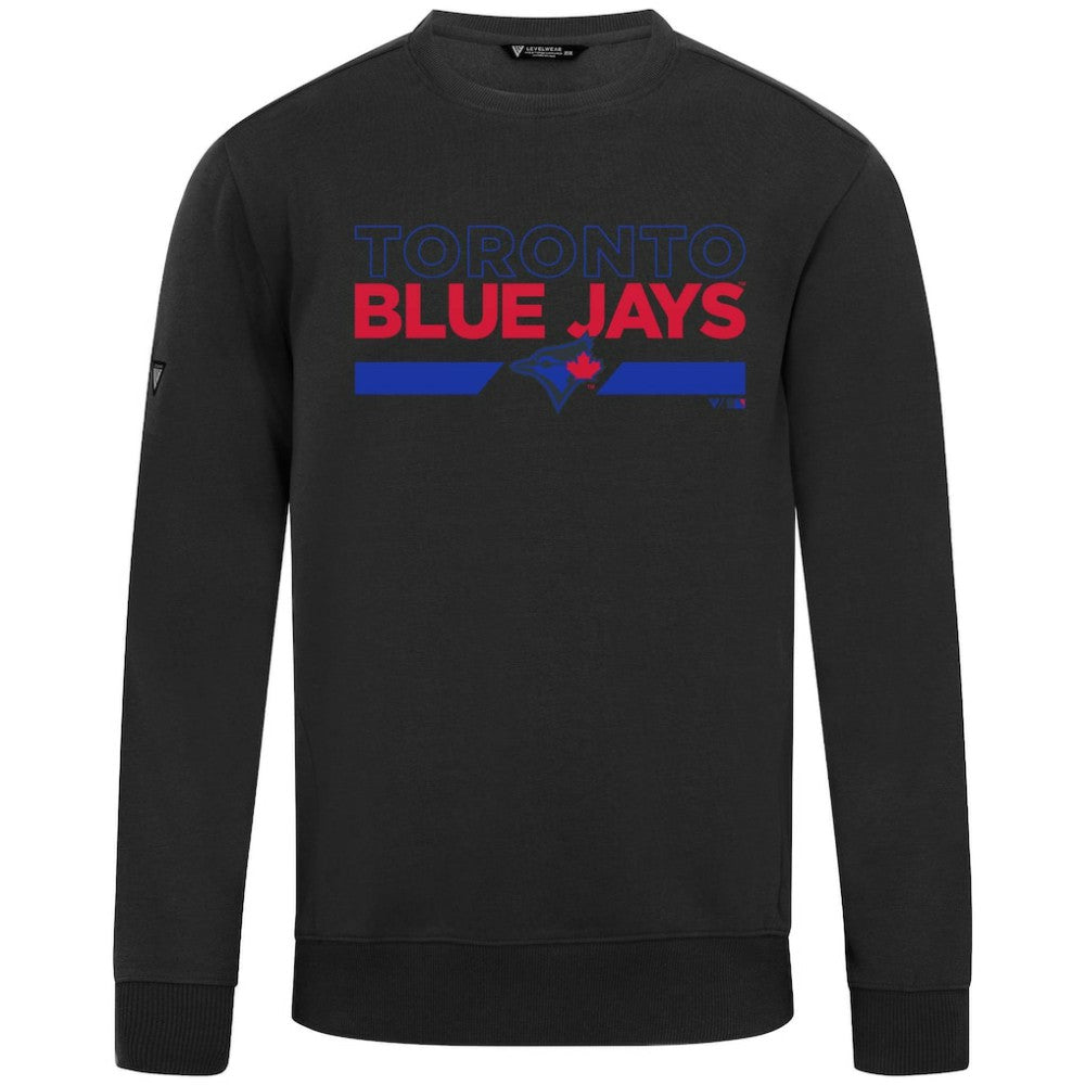 Toronto Blue Jays Levelwear City Connect Zane No Hitter Pullover Sweatshirt - MLB