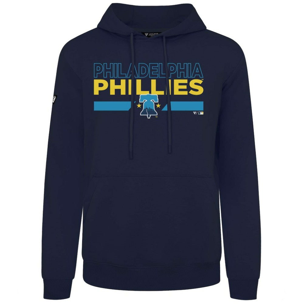 Philadelphia Phillies Levelwear City Connect Podium No Hitter Pullover Hoodie - MLB